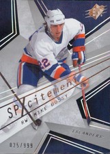 Mike Bossy 2008-09 Upper Deck SPX #835/999 SPXcitement #X44 Islanders Legend