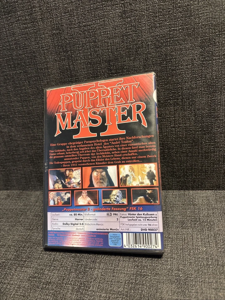 Puppet Master II When Evil Returns! FSK 16 Horrorfilm! - Bild 2 von 4