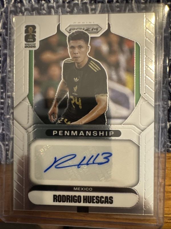 2026 Panini Prizm Fifa World Cup - Penmanship Rodrigo Huescas #P-22 (AU)
