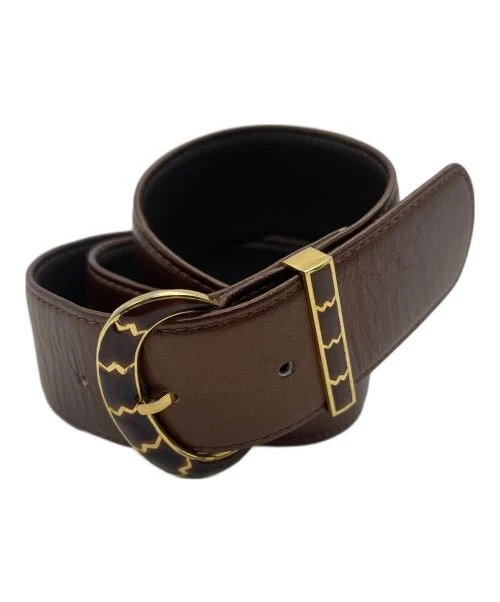 Ceinture Christian Dior marron