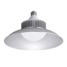 ZONE INDUSTRY CORP. LED Bulb with Shade, 60W Equivalent, 5000 Silver 1 Set