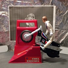2019 American Classics Evel Knievel Stunt Cycle Toy-Wind Up Energizer Launcher