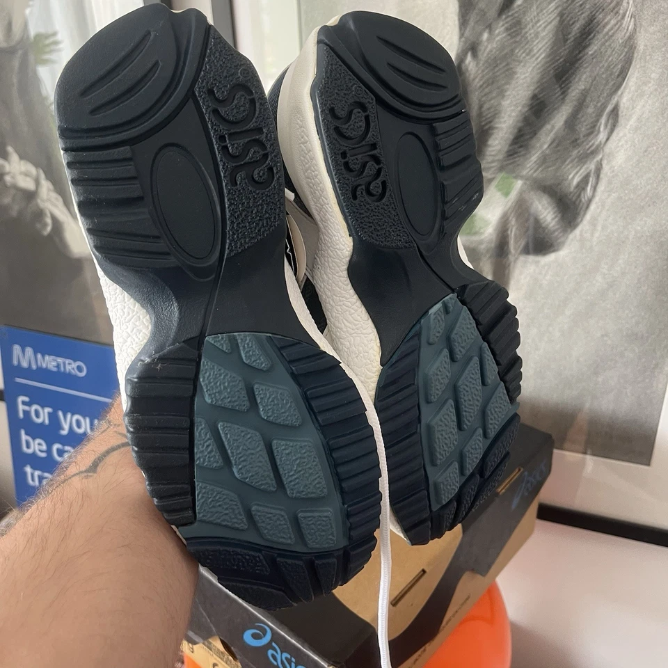 Vintage 1997! Deadstock New With Tags ASICS Gel XTR Wide Men’s Us 9 “Steel Blue” - image 4 of 4