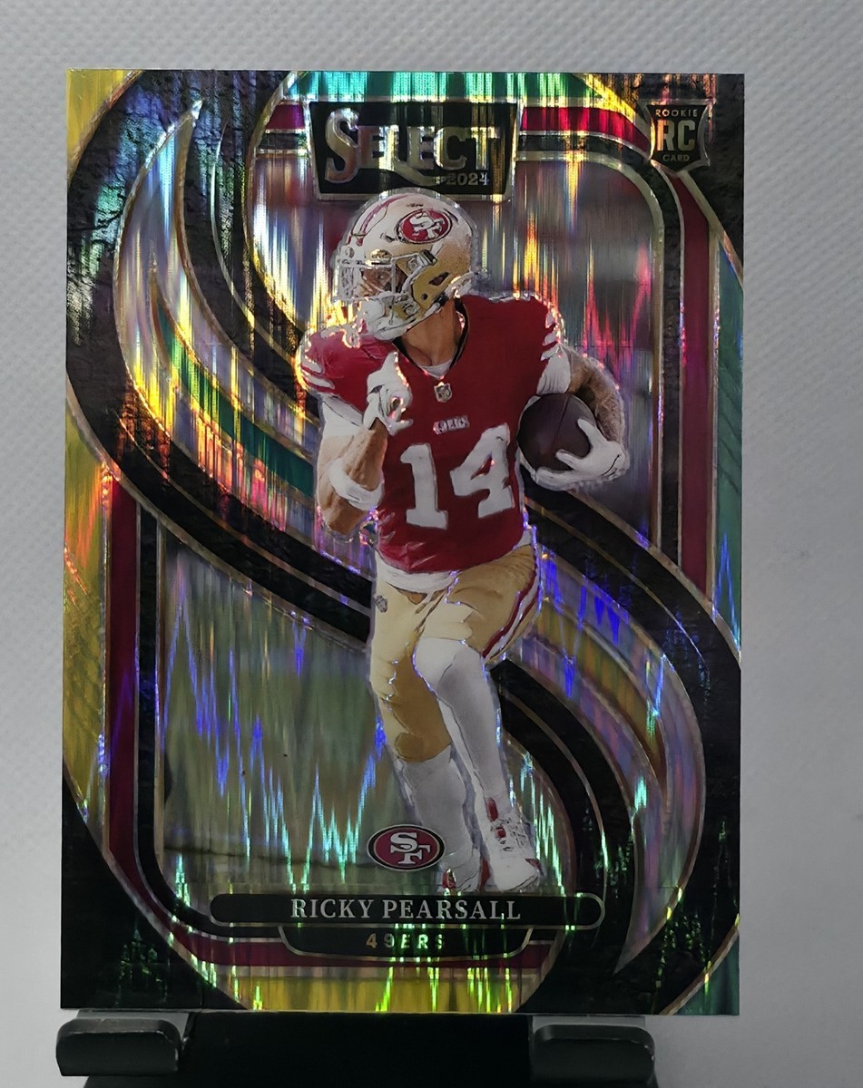 2024 Panini Select RICKY PEARSALL Premier Green & Yellow Shock