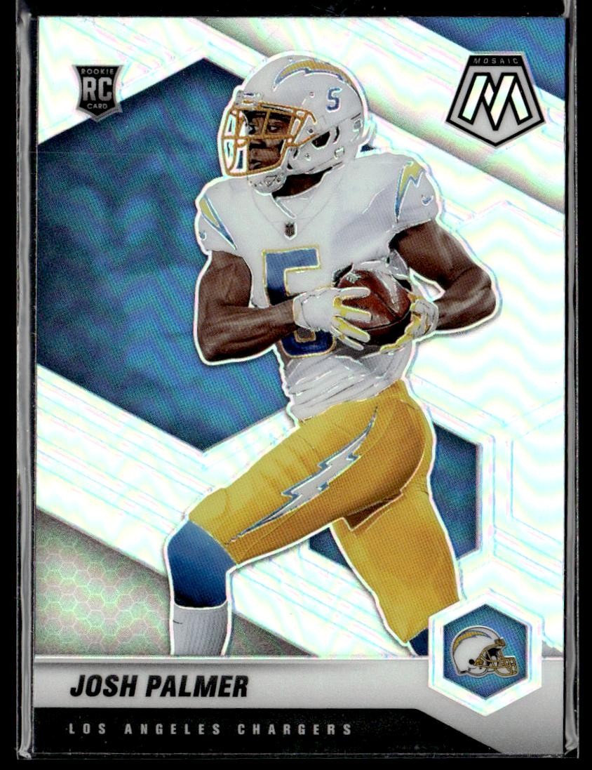 2021 Panini Mosaic #329-V Josh Palmer Rookie Variations Silver