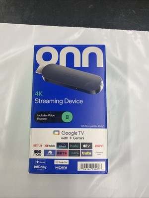 onn 4K Streaming Device, Google TV with Gemini (NEW 2026 Model) - Fast Streaming
