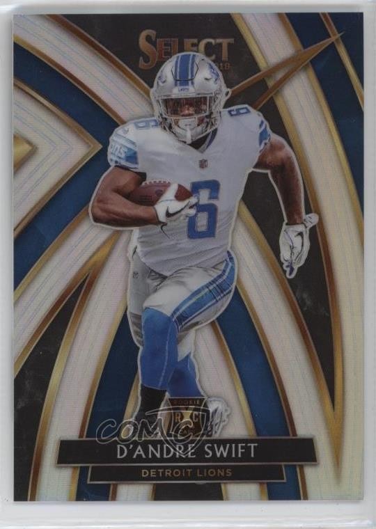 2019 Panini Select 2020 XRC Prizm Redemption D'Andre Swift #307 ux1