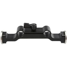 CAMVATE Dual Rod Clamp with ARRI Rosette Adapter, Black Wingnut