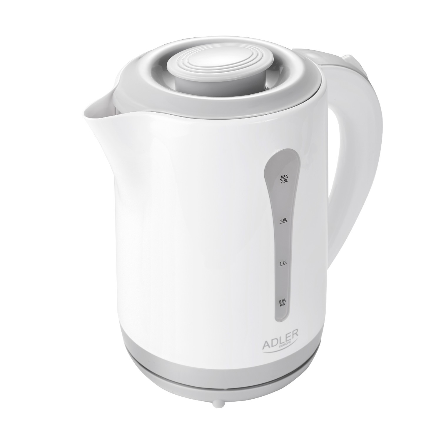 Bouilloire électrique Adler AD 1244 de 2,5L et 2200W avec arrêt automatique