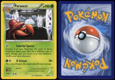 Parasect 7/83 Generations Rare Lightly Played Kizuki