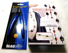 N.O.S. Beading Jewelry Making Tools / Easy Knotter  Beadsmith Knotcutter