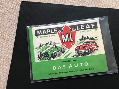 '' Sammelalbum '' Auto Maple - Leaf 2. Serie kompl super selten SIEHE BESCHREIBUNG