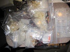 lot of vintage eyeglass bridge nose piece pads and more lot look