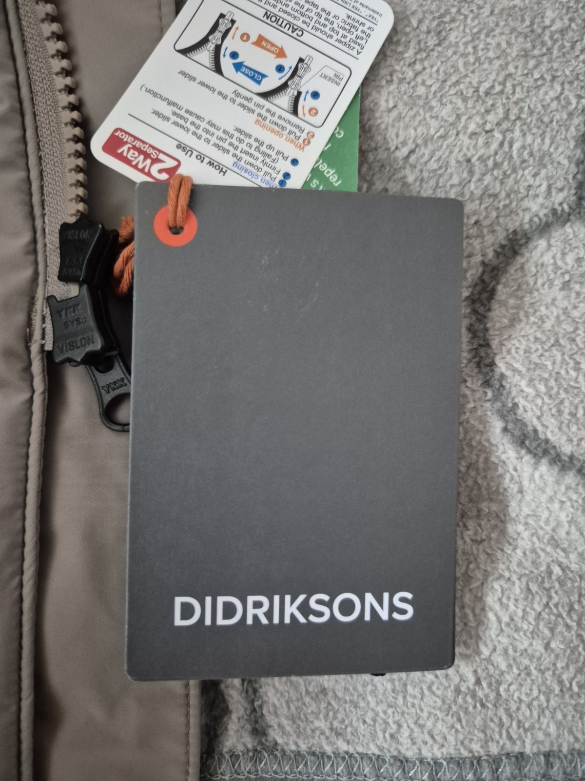 Didriksons Women's Rain  Coat  Size 10 Uk image 4