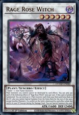 YuGiOh! Rage Rose Witch DOOD-EN040 Ultra Rare 1st Edition NM