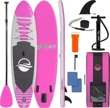 Serenelife Stand up Inflatable Paddle Board with Premium SUP Accessories – Wide 