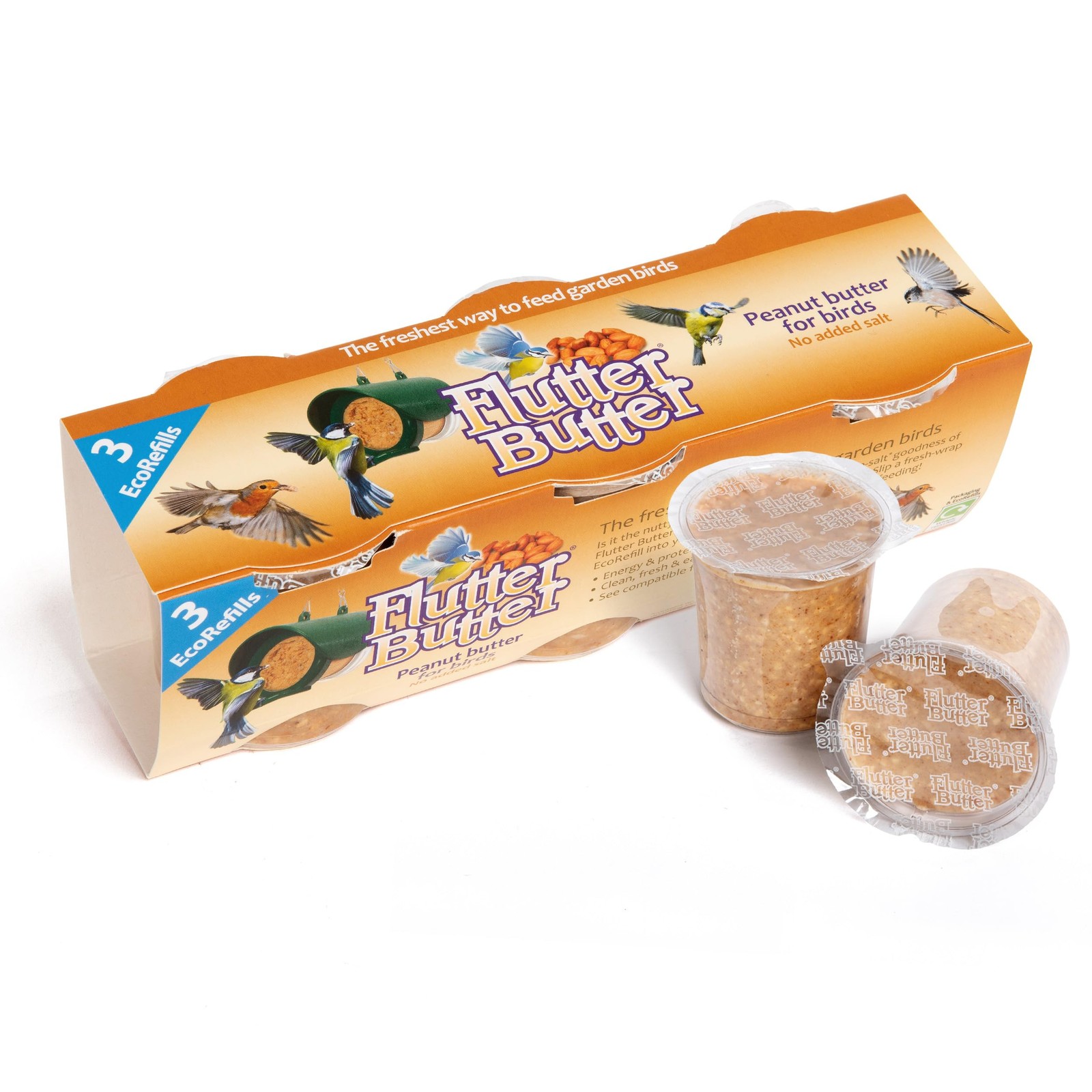 Peanut Butter for Birds  Jacobi Jayne Flutter Butter EcoRefills  Original Fla...