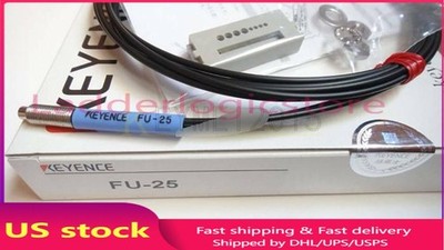 1PC KEYENCE FU-25 Fiber Optic Sensor New In Box Fast Shipping
