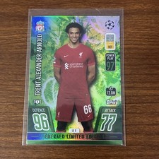 2021-22 Topps Match Attax Trent Alexander-Arnold Emerald Limited Edition #LEE