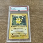 1999 Pokemon Jungle Pikachu Card 60/64 PSA 7 1st Edition