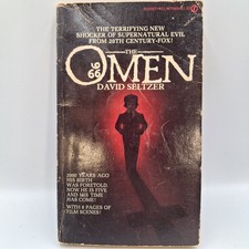 The Omen David Seltzer 1976 Signet Printing Movie Tie-In Horror Film Novel