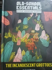Incandescent Grottoes (Old School Essentials) OSE OSR RPG Necrotic Gnome NG-0020