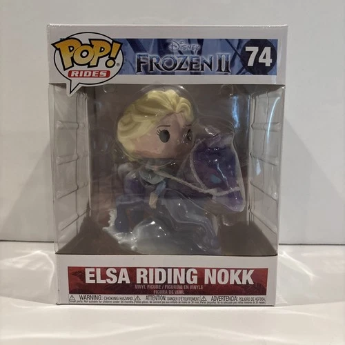 Funko Pop! Rides: Disney Frozen II Elsa Riding Nokk (6 inch) #74