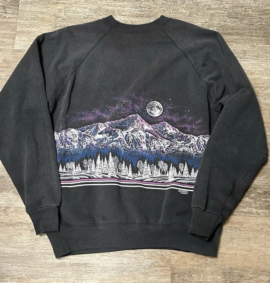 Sudadera De Colección Años 90 Cripple Creek Colorado Esquí Diseño Envolvente XL Foto 2 de 4