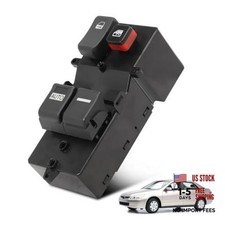 Master Power Window Switch Front Left Driver Side for Accord EX Coupe 2-Door