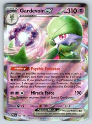Gardevoir ex 029/091 Paldean Fates Double Rare