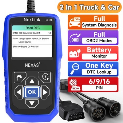 NEXAS NL102 All System Heavy Duty Truck Diesel Diagnostic ABS ESP Tool