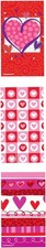 30 Valentine's Day Pocket Drawing Heart Design Mini Notepads. Bulk for Kids Girl