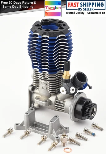 Fits Traxxas T-Maxx 3.3 ENGINE Include Carb glow plug gear, Engine Mount, Screws