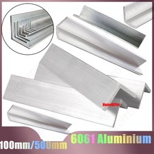 Aluminium Angle Equal Variations 20mm - 100mm Angle Aluminum Length 100mm/500mm
