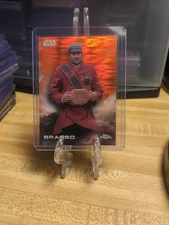 2025 Topps Chrome Star Wars Brasso Orange 06/25