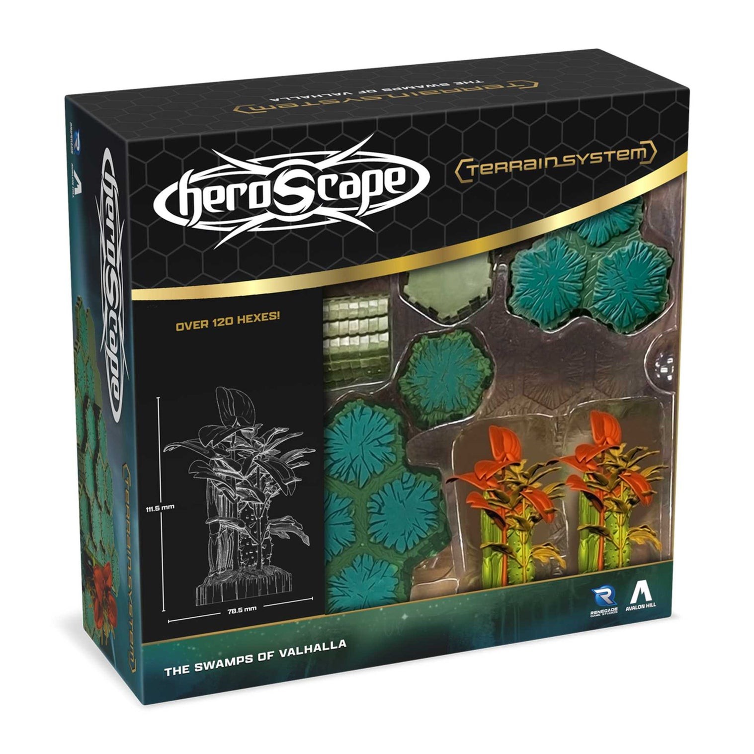 Heroscape: The Swamps of Valhalla Terrain Expansion - BRAND NEW AND SEALED