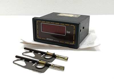 #ad GREISINGER ELECTRONIC GDM PRESSURE MEASURING DEVICE GDM020 0 250 BAR $550.00