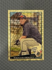 Marketplace image: Magglio Ordonez 2009 Topps Chrome Superfractor MISSING SERIAL # (Normally 1/1)