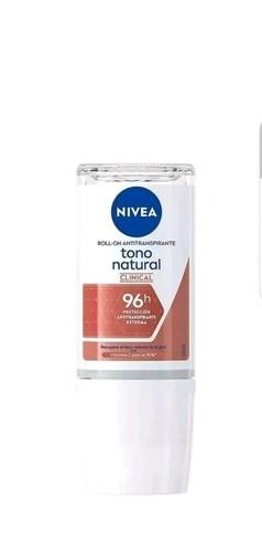 Nivea Tono Natural Deo Mujer Clinical 96h Roll-on 50ml