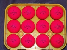 CALLAWAY RED SUPERSOFT MATTE GOLF BALLS