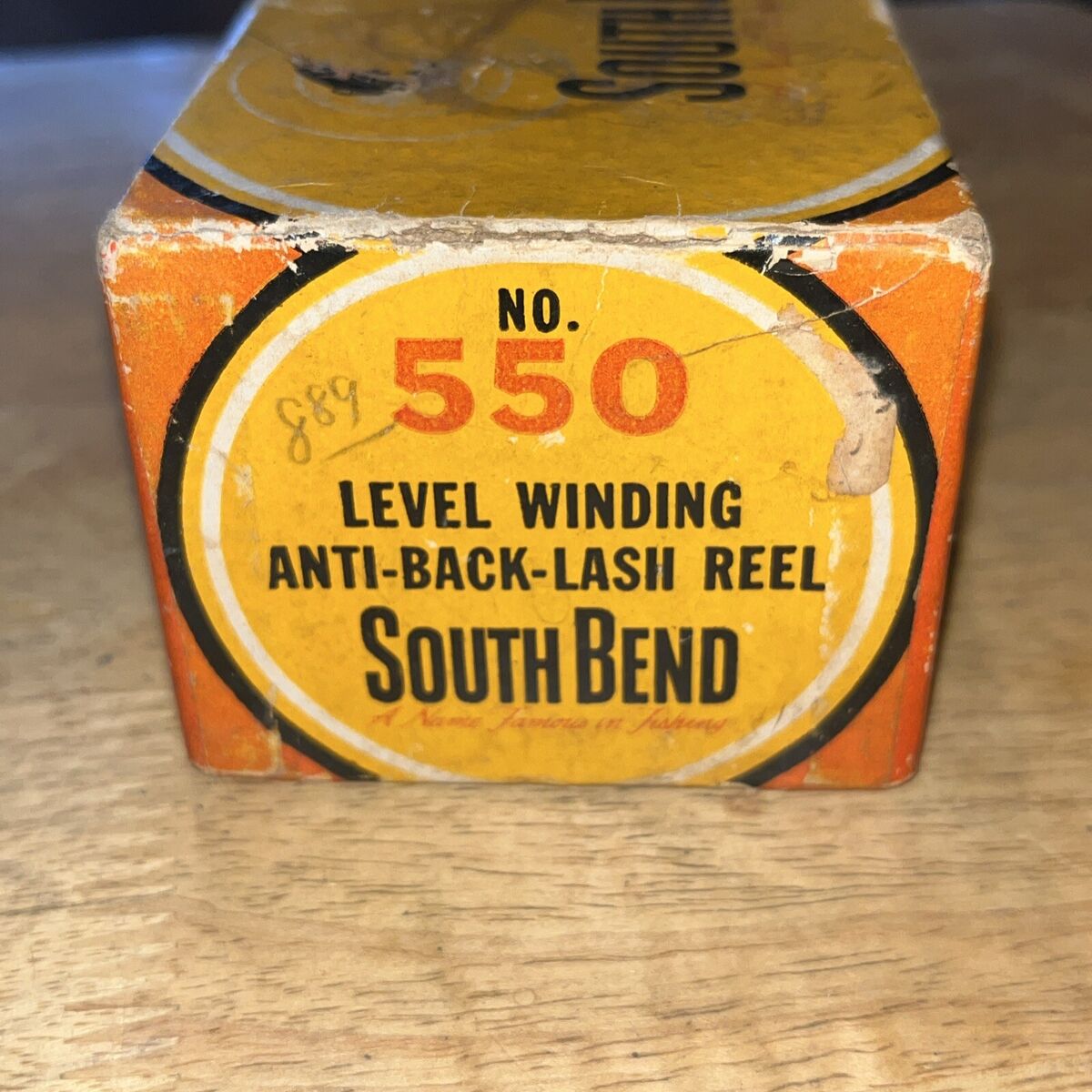 South Bend No 550 Level Winding Anti-Backlash Reel South Bend No 550 Level Winding Anti-Backlash Reel
