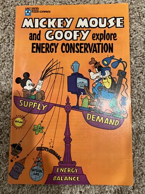 Mickey and Goofy explore Energy Conservation 1978 WD Educ. Media