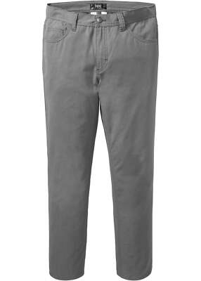 Neu Hose Loose Fit Gr. 52 Rauchgrau Herren Freizeit-Pants