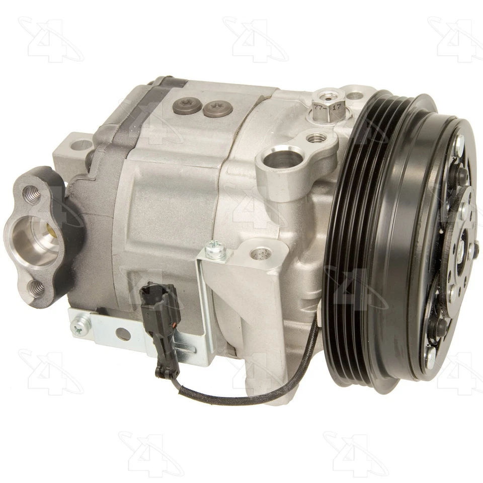 Compresor de aire acondicionado para Subaru Forester 2003-2007 4 estaciones 2004 2005 2006 Foto 3 de 4