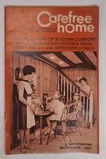 Vintage 1968 Carefree Home Electric Heat Advertising Promo Pamphlet