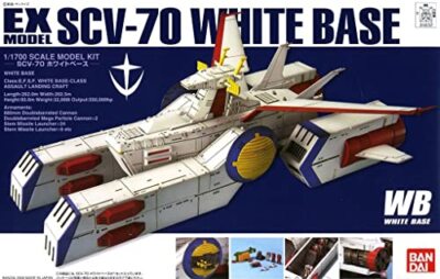 BANDAI SCV-70 White Base EX Model 1/1700 Mobile Suit Gundam from