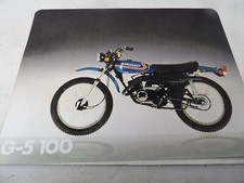 Kawasaki G-5 100cc ORIGINAL SALES BROCHURE