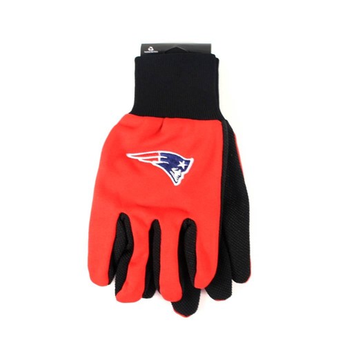 GUANTES DE FÚTBOL AMERICANO UTILITARIO DE LA NFL SIN AGARRE DESLIZANTE ADULTO ELIGE TU EQUIPO - Imagen 40 de 69