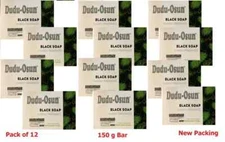 12 x Dudu Osun African Black Soap 150g for eczema, Acne, fungus