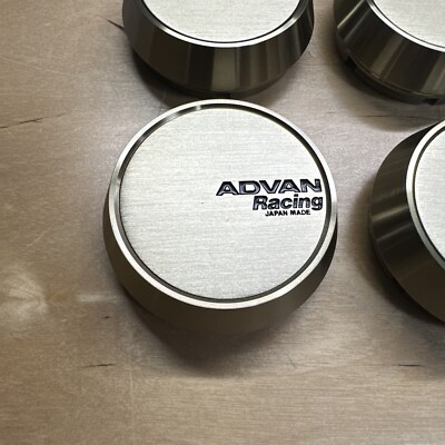 Advan Racing 63mm Bronze Middle Center Cap Set Of 4 Pcs Part#1216